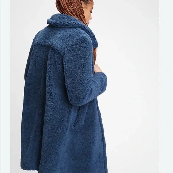 GAP Cozy Sherpa overcoat - Picture 4 of 6